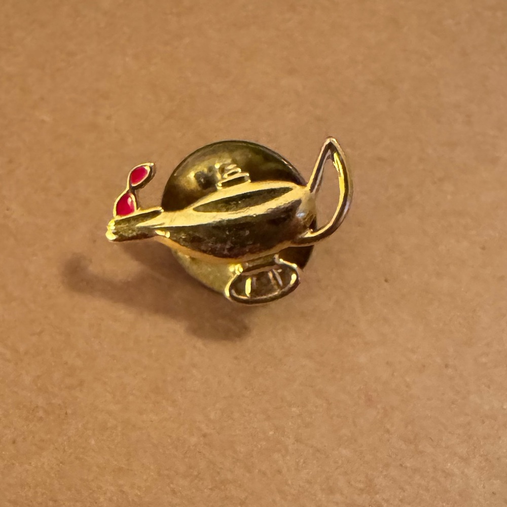 Bundle 3 for $10 Vintage lapel/hat pin lantern for a genie.